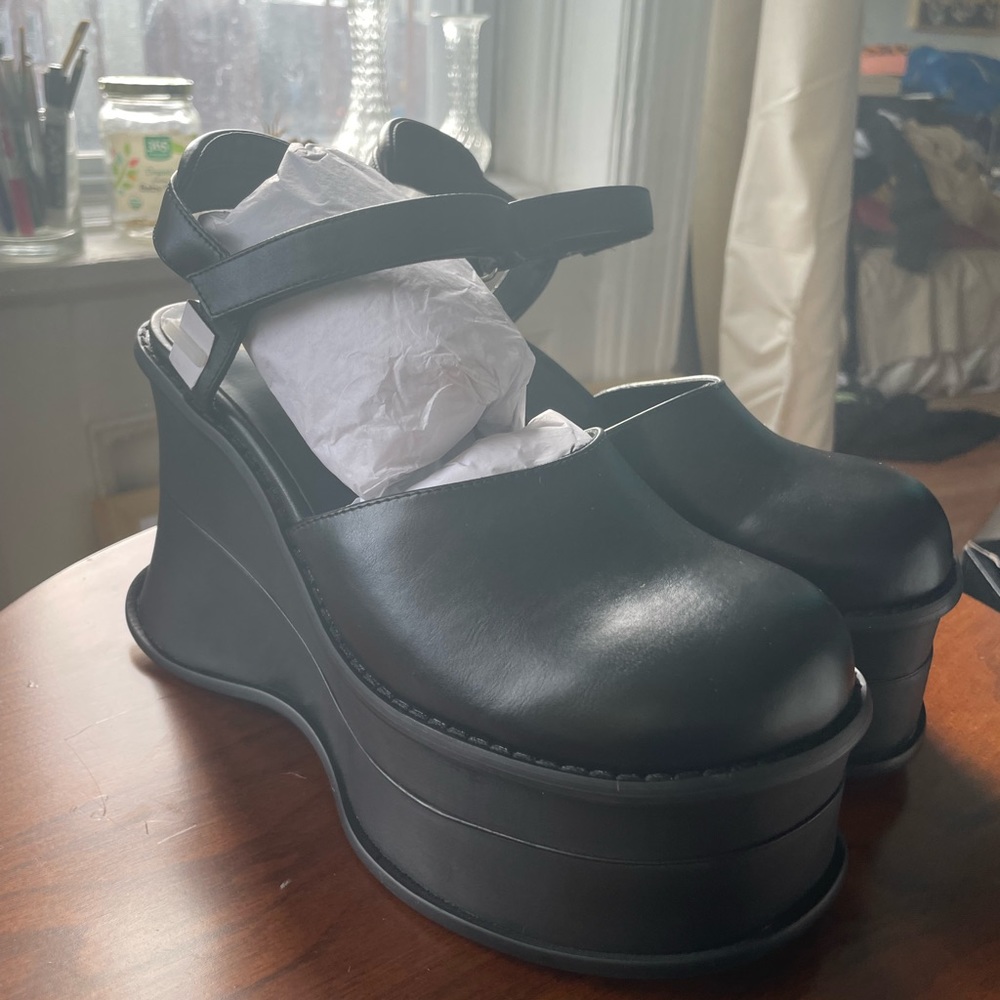 platform 90s Y2K mary janes by current mood